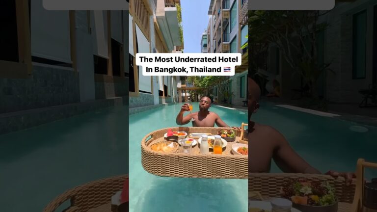 The most underrated hotel in Bangkok, Thailand 🇹🇭