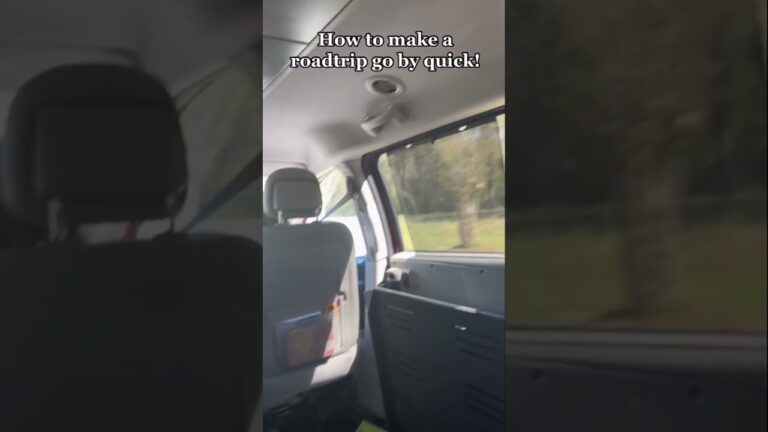 How to make a road trip go by quick!