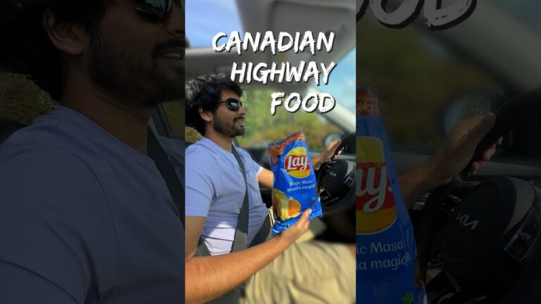 What I Ate On My Road Trip In Canada! 🇨🇦🌮🚘