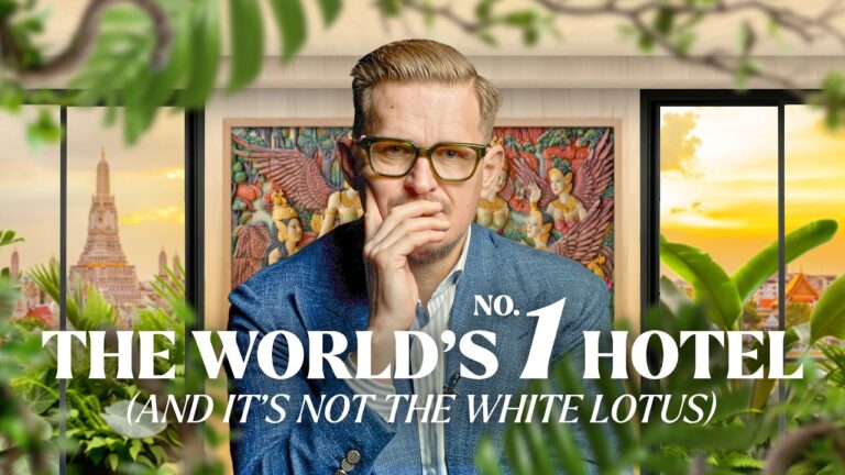 I Stayed at the #1 HOTEL IN THE WORLD