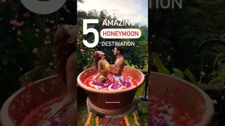 5 amazing honeymoon destinations | best honeymoon destinations | international honeymoon destination