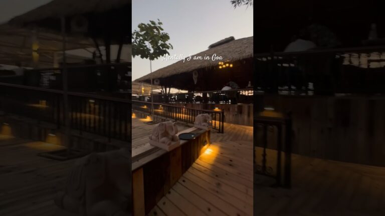 Goa me Maldives mil gaya 🫶🏼 5 star resort in Goa ⭐️⭐️⭐️⭐️⭐️