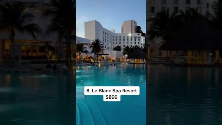 🌟10 Best 5 Star All-Inclusive Resorts in Cancun with rates