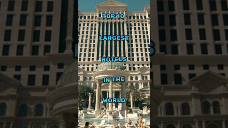 Top 10 largest hotels in the world #hotel #top10 #shorts #video
