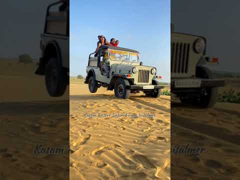 Desert Safari in Jaisalmer #samsanddunes #desertsafari #jaisalmer #kasamdesertsafaricamp