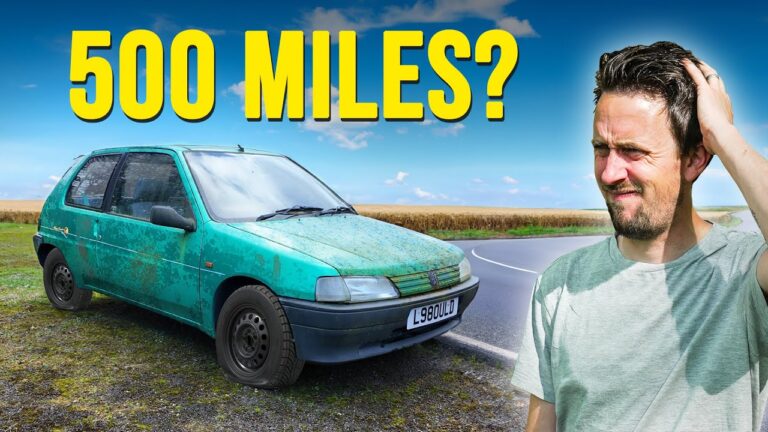 We Road Trip An Abandoned Car