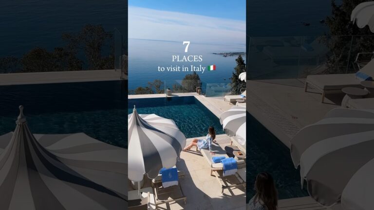 😍Best places to visit in Italy. What’s your fav one? #travel #explore #vacation #italy #europe