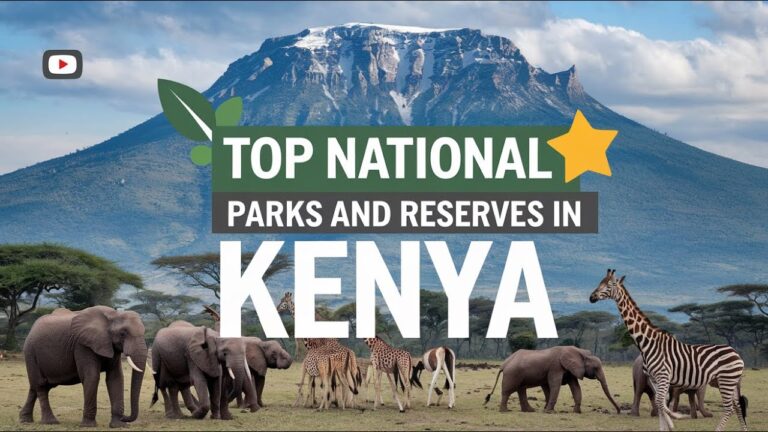 Top National Parks And Reserves In Kenya.