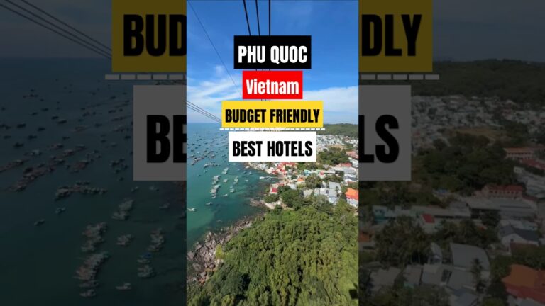 4 Budget Friendly Hotels in Phu Quoc Vietnam #phuquoc #travel #hotels  #phuquocisland #vietnamtravel