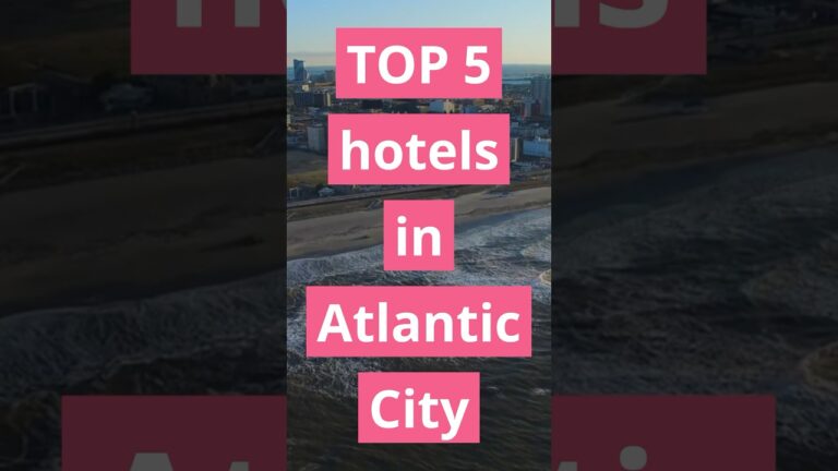 Check Out Our Top Hotels 🌊 ENJOY the Best of Atlantic City!  #hotels #luxuryhotel #top5hotels
