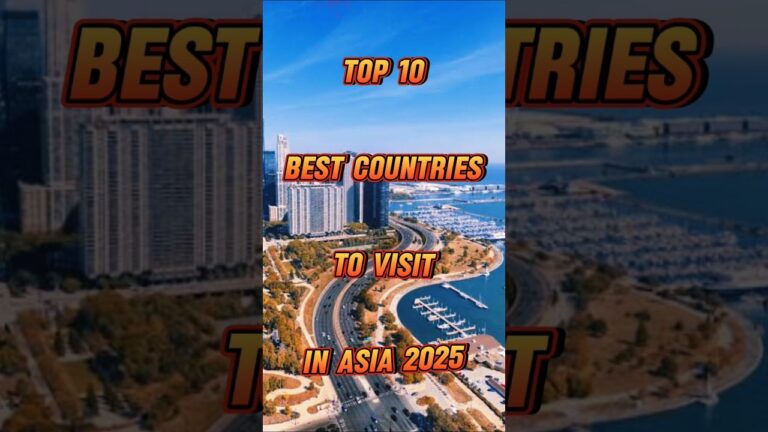 Top 10 best Countries to visit in asia in 2025 || beautiful asian countries || #travelasia #krabi