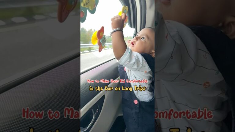 How to Make Your Baby Comfortable on Long Car Trips | Baby Travel Tips & Road Trip Hacks #babytravel