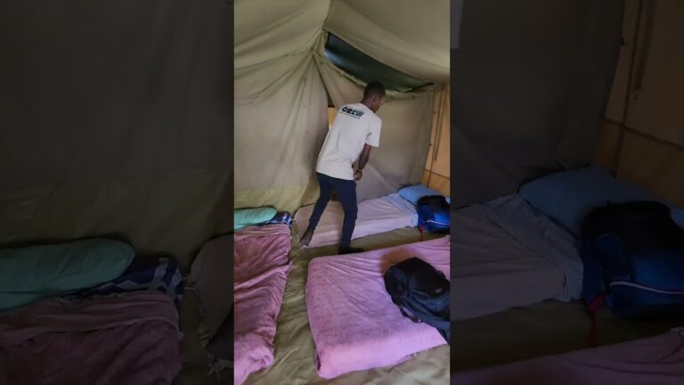 Camping at Kenya Wildlife Service National Parks