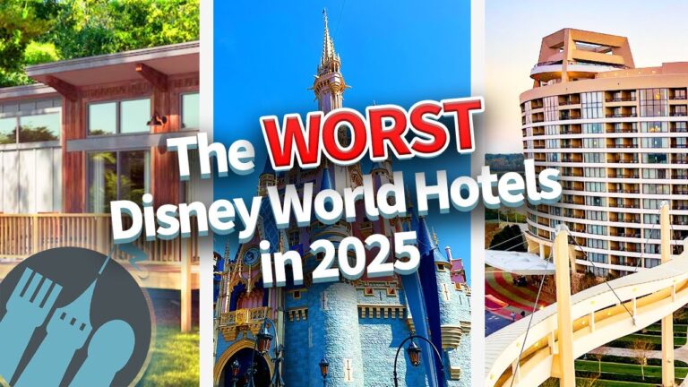The WORST Disney World Hotels in 2025
